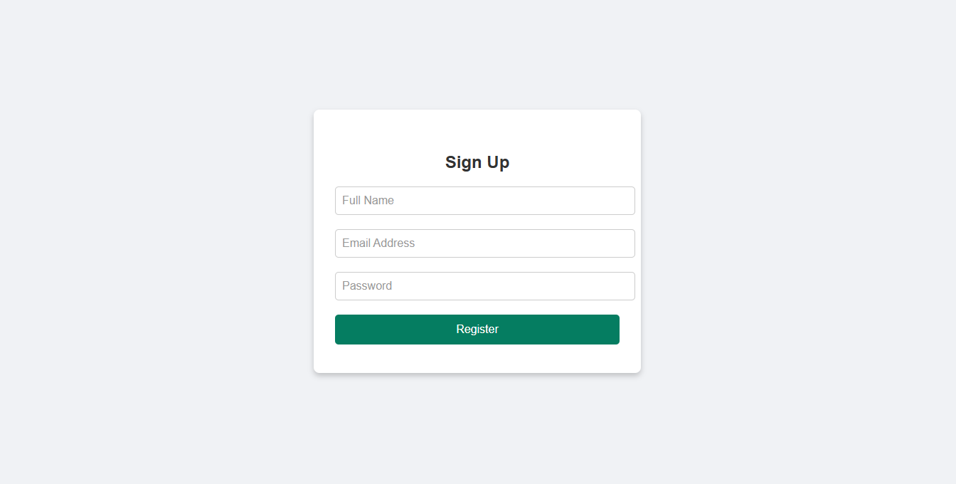 Voting App Screenshot